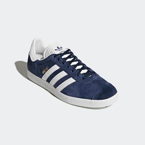 NWT Adidas Unisex Originals Gazelle Shoes Blue-Size 11.5